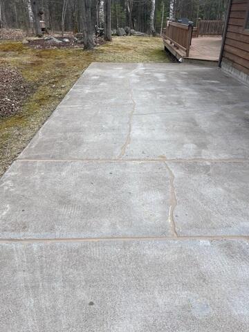 Side Concrete Restored with Seamless Finish