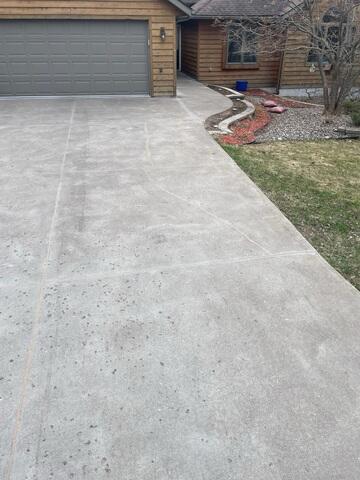 Driveway and Sidewalk Fully Repaired and Safe