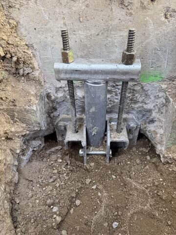 Helical Pier Installed