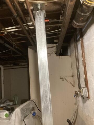 SmartJack Post Installed to Main Beam