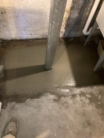 SmartJacks Concreted into Foundation