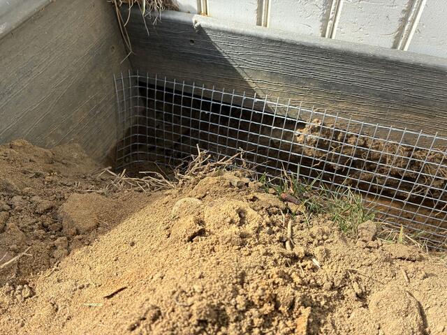 To Install Hardware Cloth