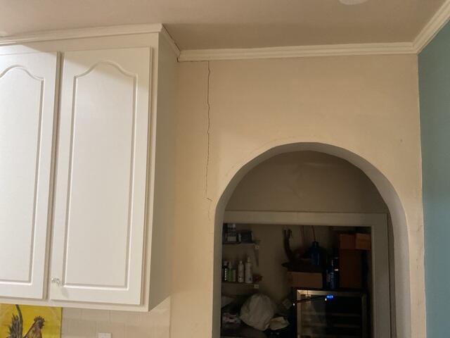 Interior Wall Cracks Indicate Foundation Movement