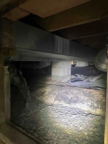 Wet Crawl Space