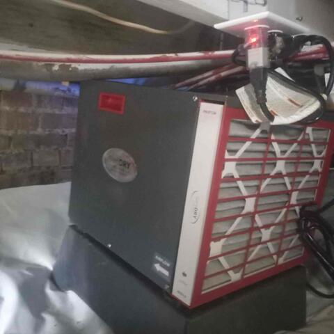 Crawl Space Dehumidification