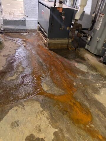 Water and Iron Ochre