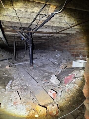 Dirt Crawl Space