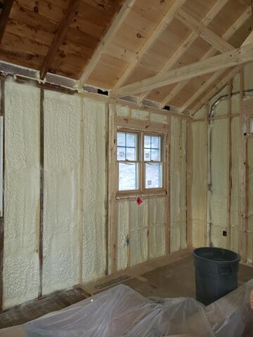 New Construction Spray Foam