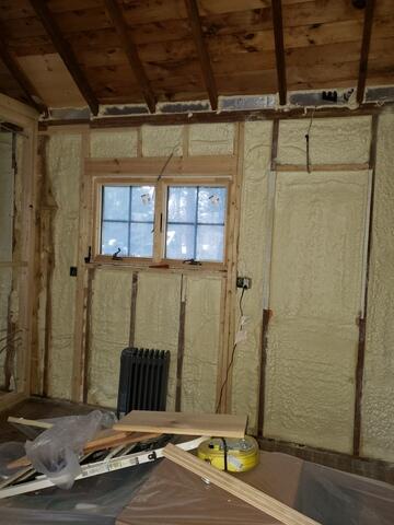 New Construction Spray Foam