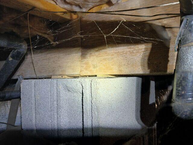 Failing Crawl Space Supports