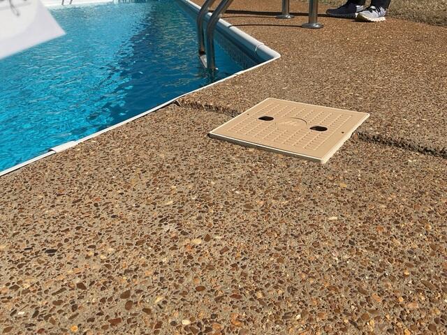 Sinking Pool Deck