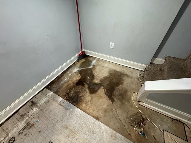 Before Waterproofing