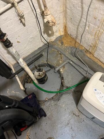 Old Sump Pump