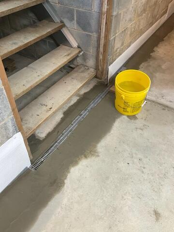 Installing TrenchDrain