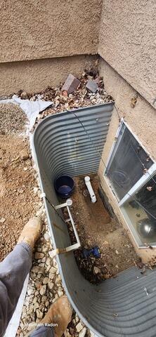 During - Window Well