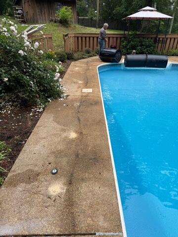 Pool Deck Lifted