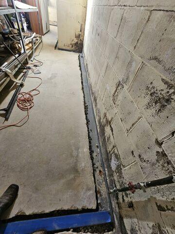 During WaterGuard Install