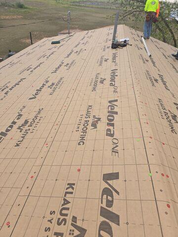 Klaus Roofing System Synthetic underlayment