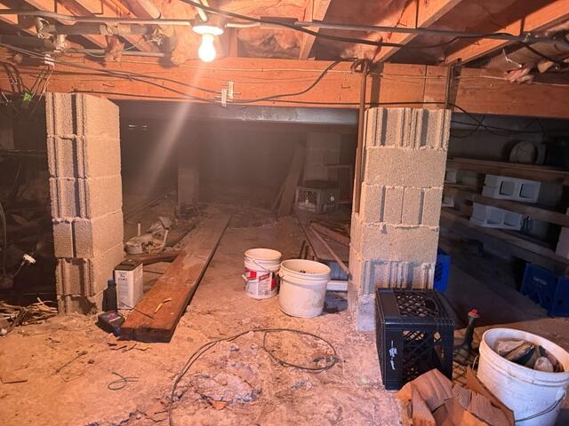 Lack of Crawl Space Support