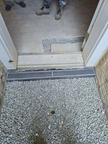 Installing TrenchDrain