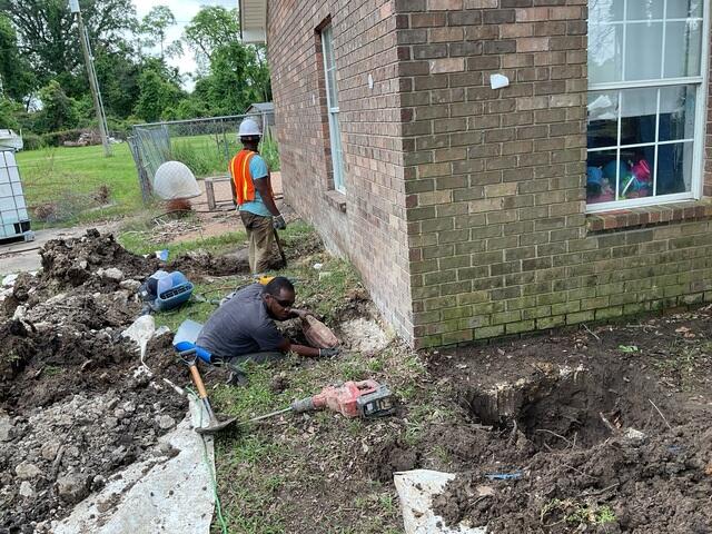 Digging Holes for Foundation Piers