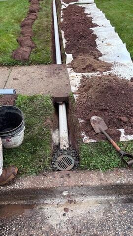 Discharge Line Installation