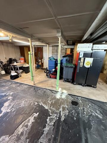 Rusted Lally Columns