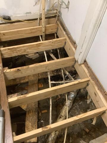 New Joists and Rim Band