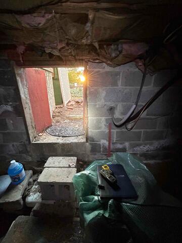Before Waterproofing
