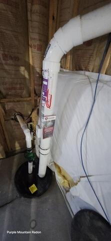 Basement Sump with Manometer