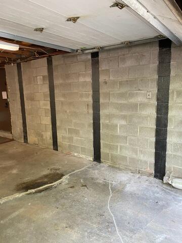 Foundation Wall Secured with CarbonArmor®