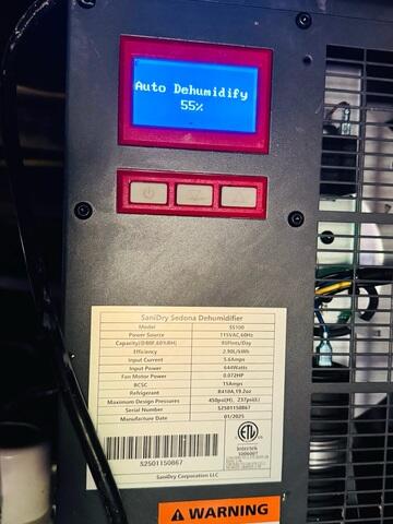 Dehumidification