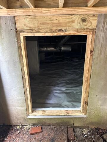 Preparing For New Door