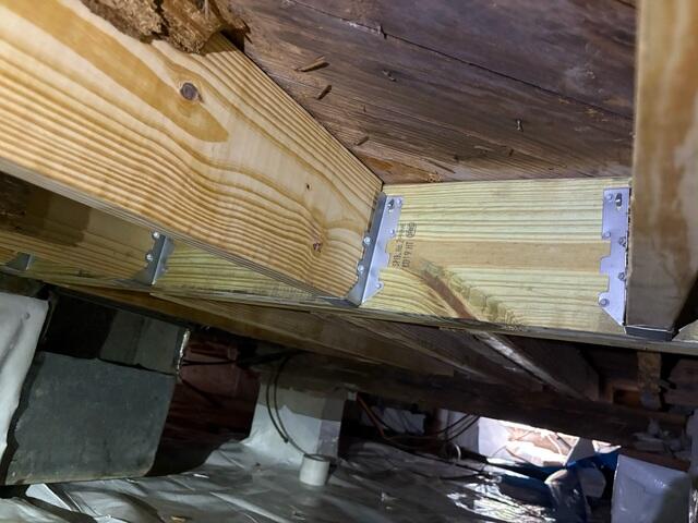 Main Beam and Joist Replaced