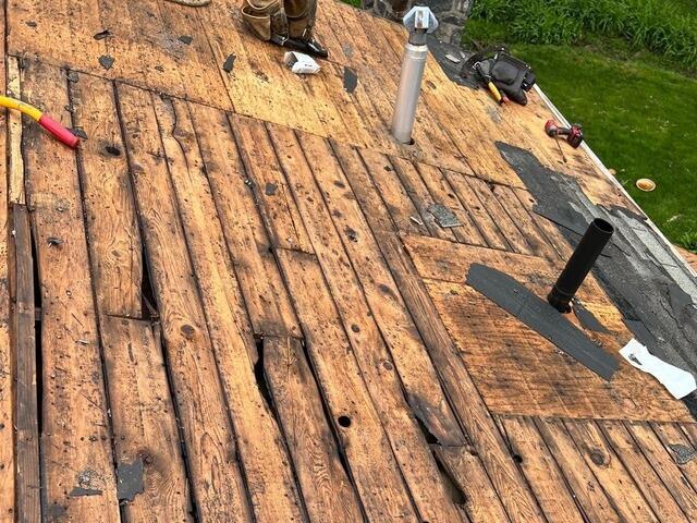 The Decking Is Exposed