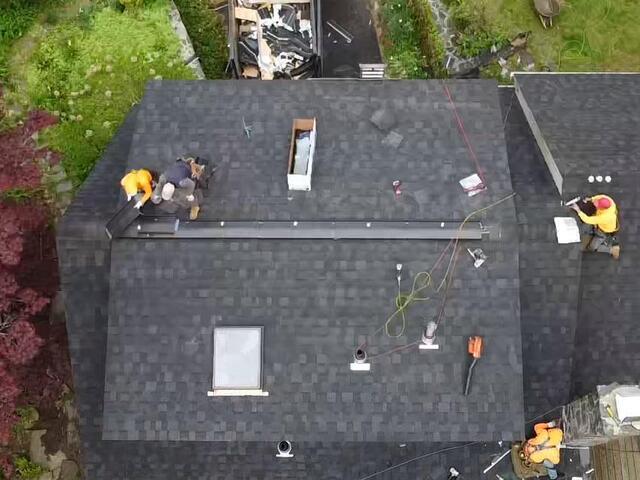 Ridge Vent Is Installed