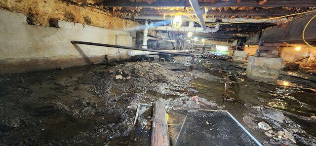 Wet Crawl Space