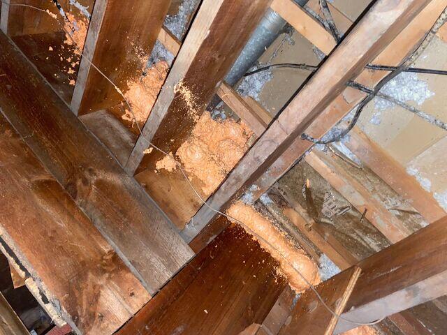 Air sealing : A very important step in Attic Insulation