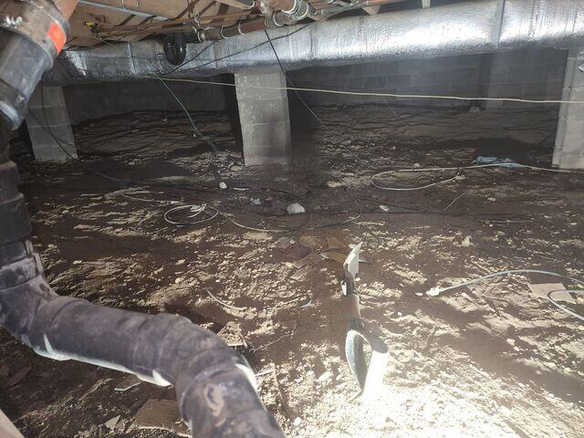 Damp Crawlspace