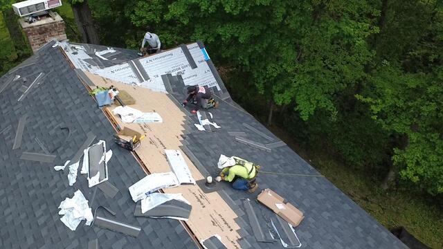 Installing the New Shingles