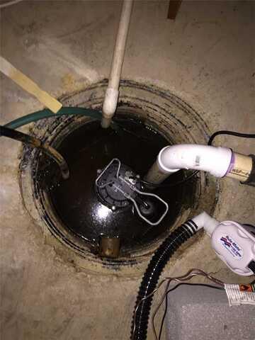 Old Sump Pump