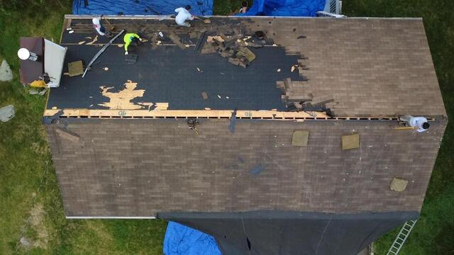 The Decking Is Exposed