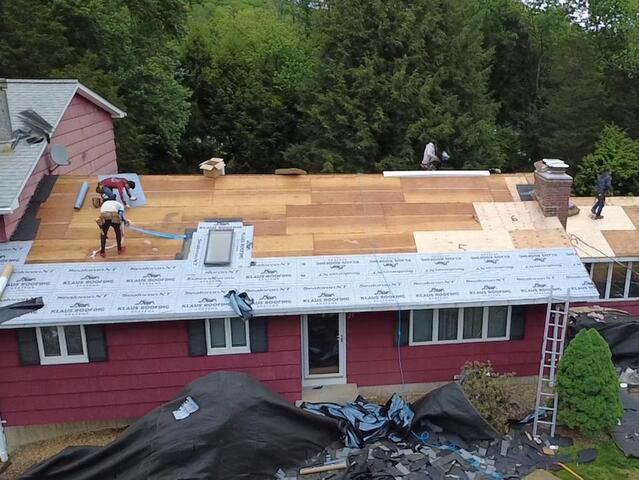Ice-and-Water Shield Is Installed