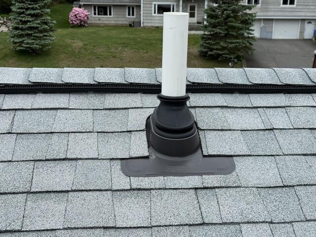 New Flashing for the Pipes