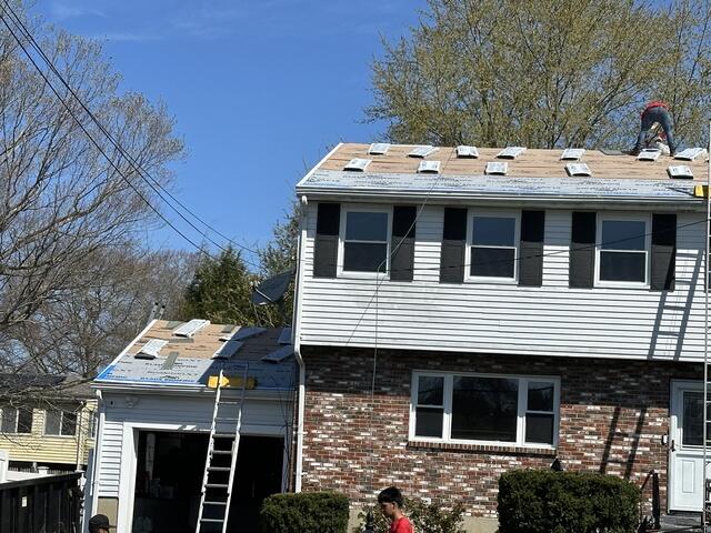 The Roof Seals Installed