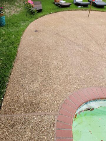 Pool Deck Joints Protected