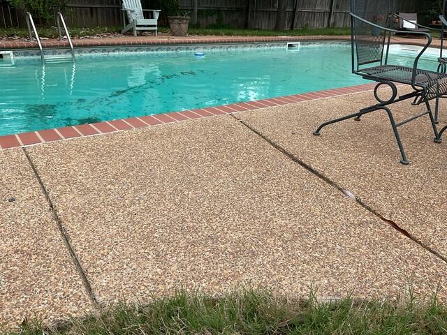 Sinking Pool Deck