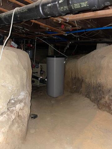 Damp Crawl Space