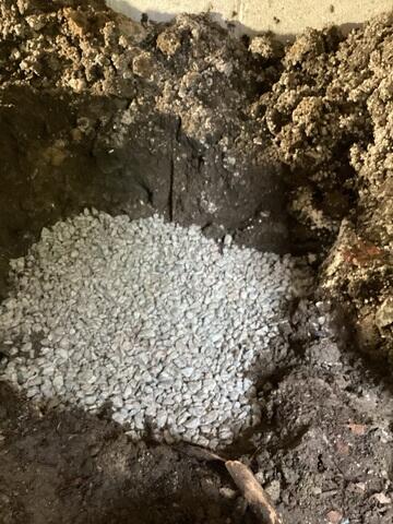 Footings with Crushed Stone