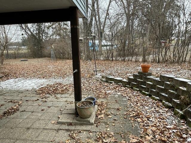 Before: Unstable Deck Post Threatening Structure